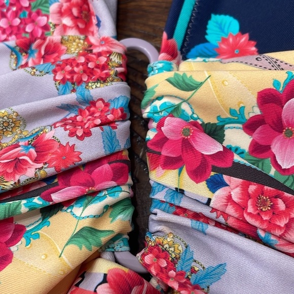 JOHNNY WAS Japer Plunge One Piece - Picture 12 of 13